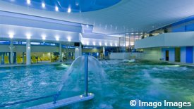 Becken im Thermalbad Aukammtal Wiesbaden