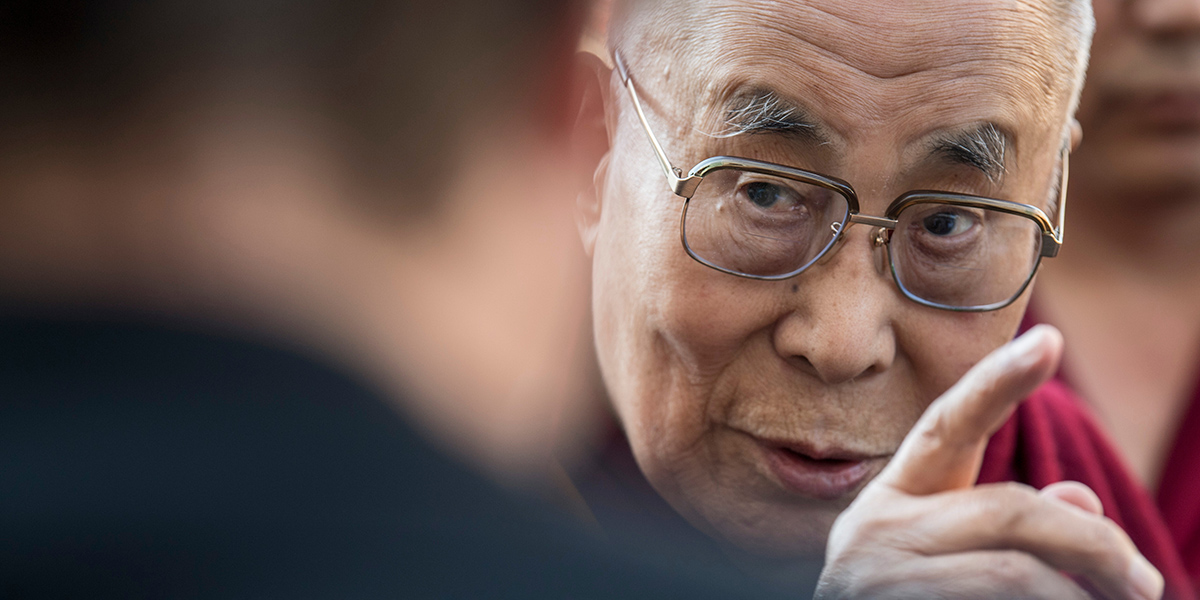 Der Dalai Lama.